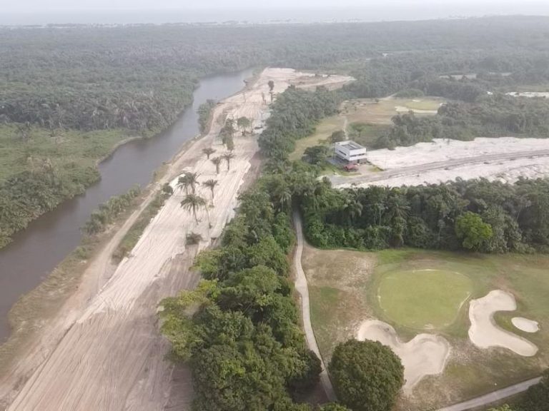 Waterfront Plots Aerial 2